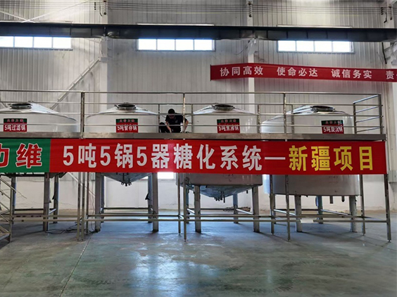 平罗精酿啤酒设备厂—5吨精酿啤酒设备—新疆项目